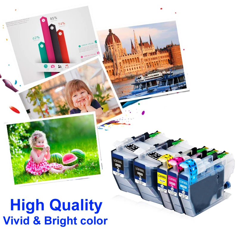 LC3029 8pac 2b+2c+2m+2y Ink Cartridge for Brother MFC-J5830DW J5830DW XL J6535DW J5930DW J6935DW |
