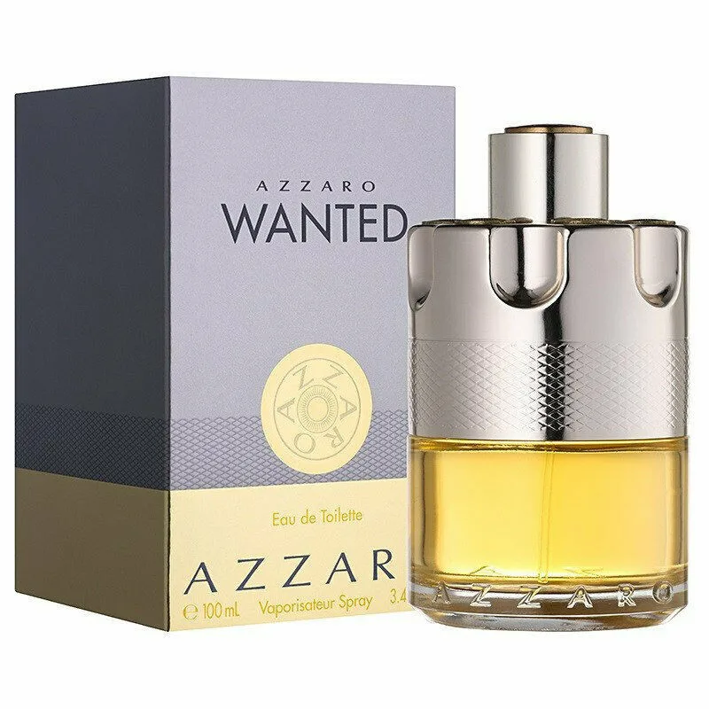 

Men's Parfums AZZARO WANTED EAU DE TOILETTE Long Lasting Refreshing Natural Classical Cologne Parfum Spray