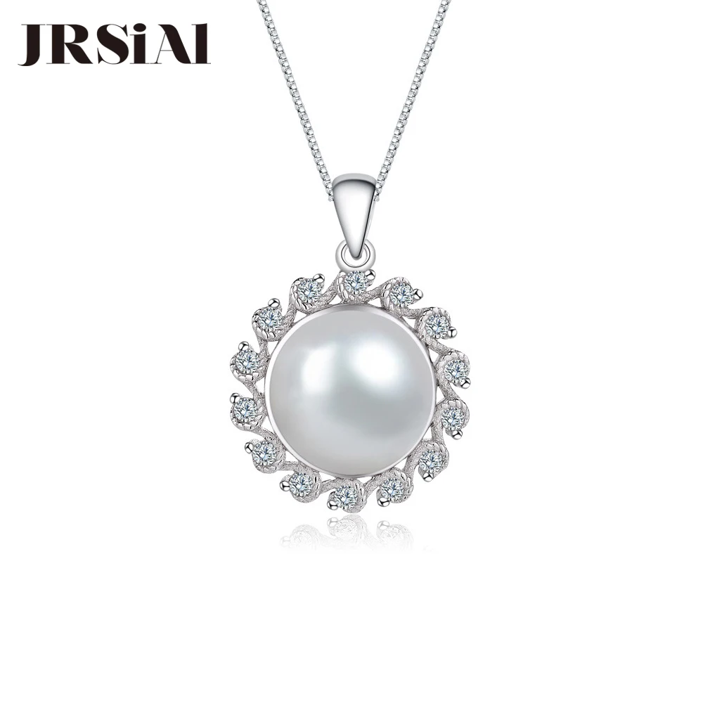 Ювелирные изделия из стерлингового серебра 925 пробы циркониевая жемчужная