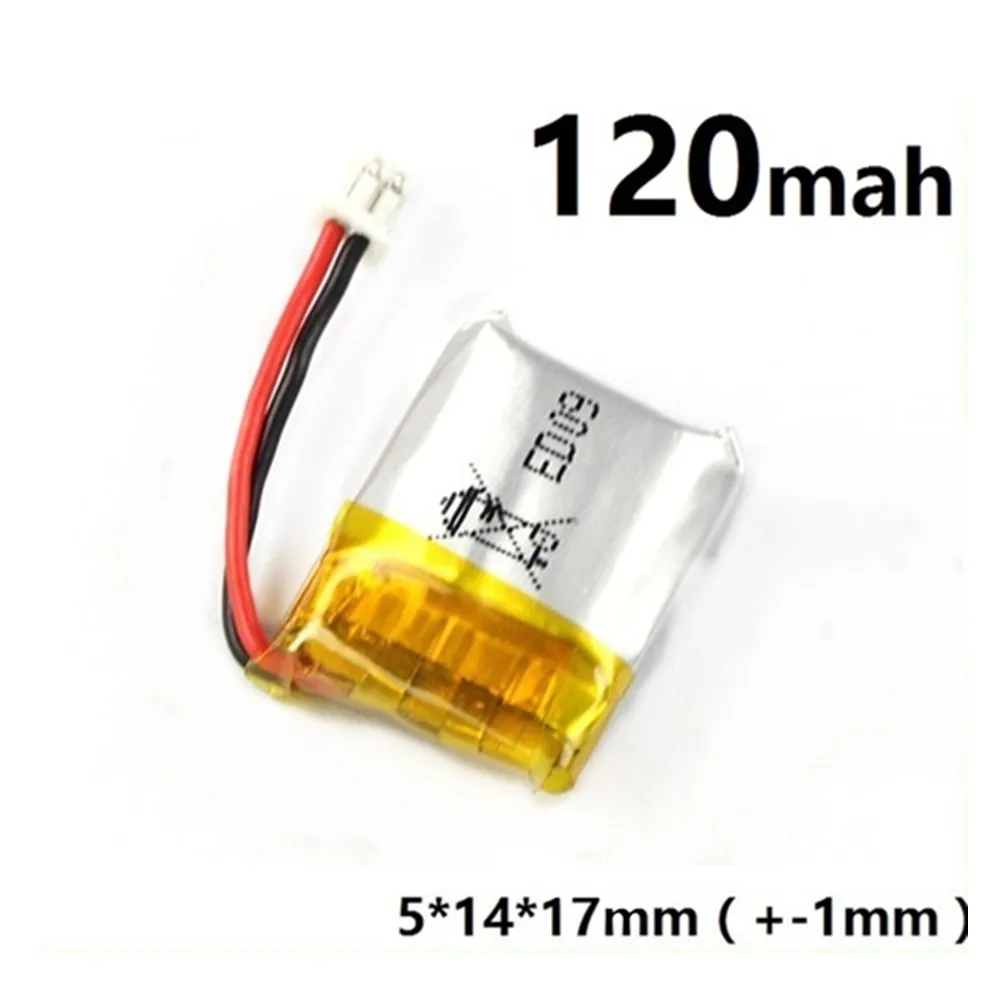 

1S 3.7V 120mAh Lipo Battery For Cheerson CX10 CX-10 CX-10A RC Quadcopter Spare Parts 120mAh Li-po Battery Wholesale