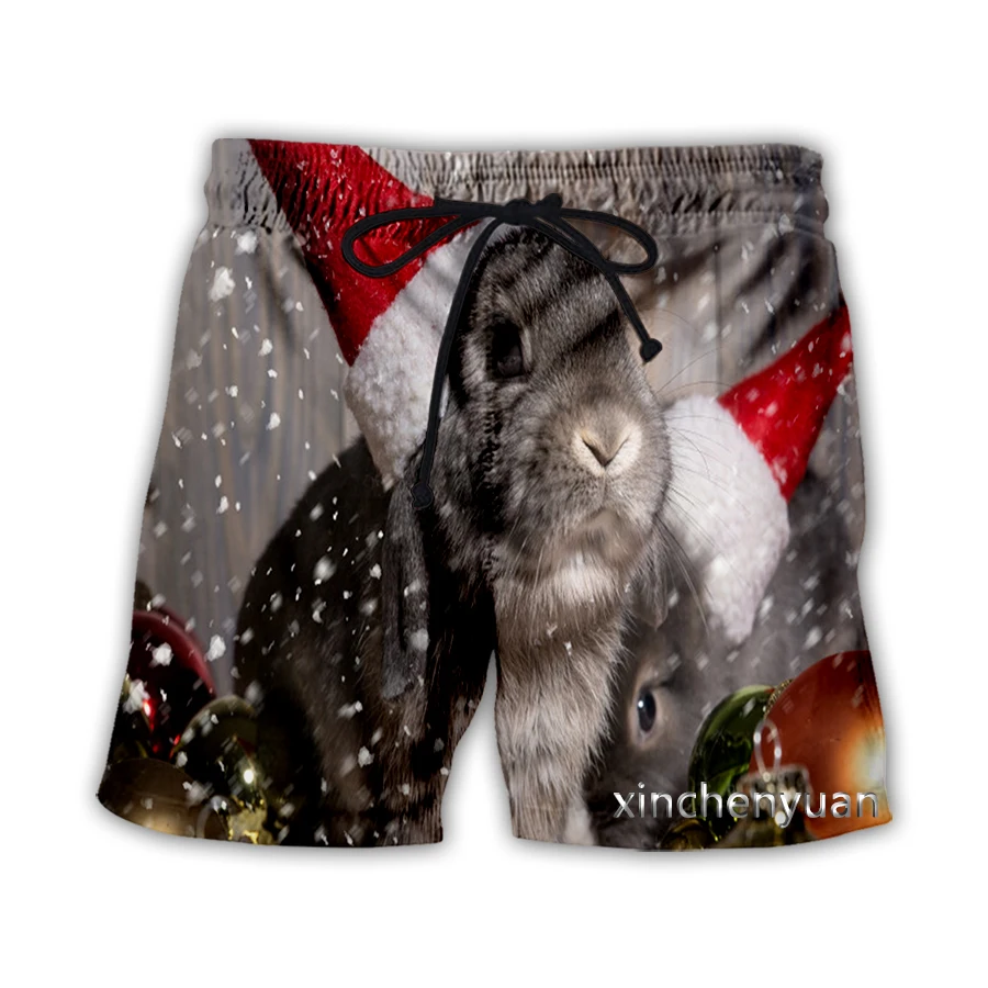 Новые мужские/женские рождественские повседневные шорты xinchenyuan с 3D принтом