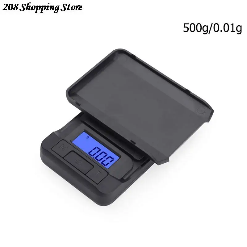 

High Accuracy 500g/0.1g,500g/0.01g Pocket Electronic Digital Scale For Jewelry Balance Portable Mini Kitchen Scale