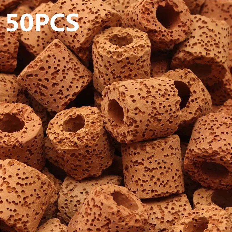 Керамический аквариумный био-фильтр 50/20/10 шт. Шариковая среда нитрифицирующие