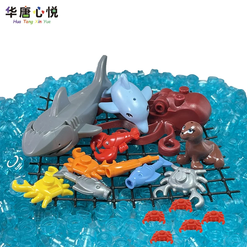 Подводное животное Серия A сеть рыбы Краб аксессуары игрушки для детей подарок