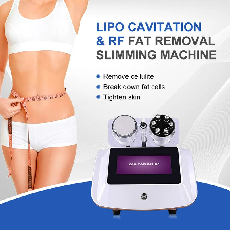 Kopen Laagste Beste Resultaat 3 In 1 40K Ultrasone Massager Cavitatie Afslanken Machine Gezichtsverzorging Salon Spa Apparatuur