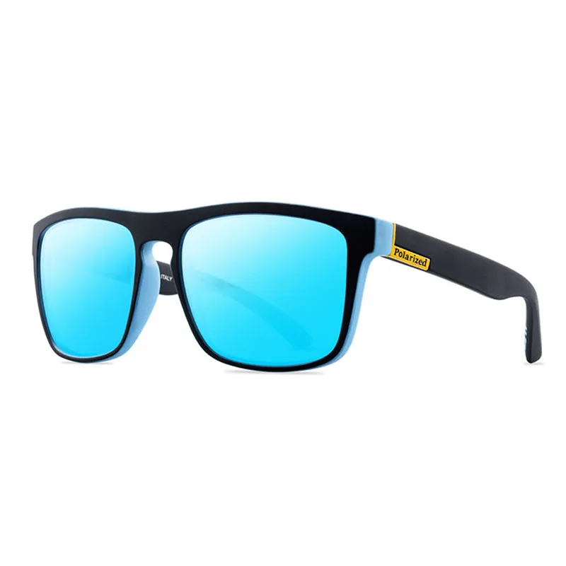 05 Classic Men Polarized Sunglasses Brand Designer Driving Sun Glasses For Men Retro Square Glasses UV400 Shades Eyewear - Цвет линз: 05