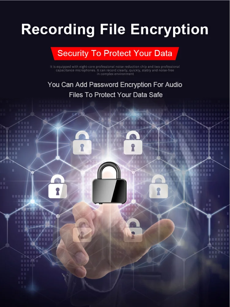 

Secret Record USB Flash Voice Recorder Mini Activated Recording Dictaphone Micro Sound Digital Small Professional WAV MP3 Player