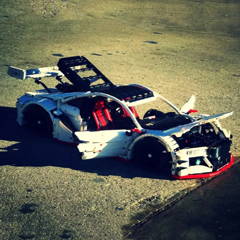 2019 новый мс Acura NSX GT спортивный автомобиль MOC 10858 мотор Мощность функции посадки