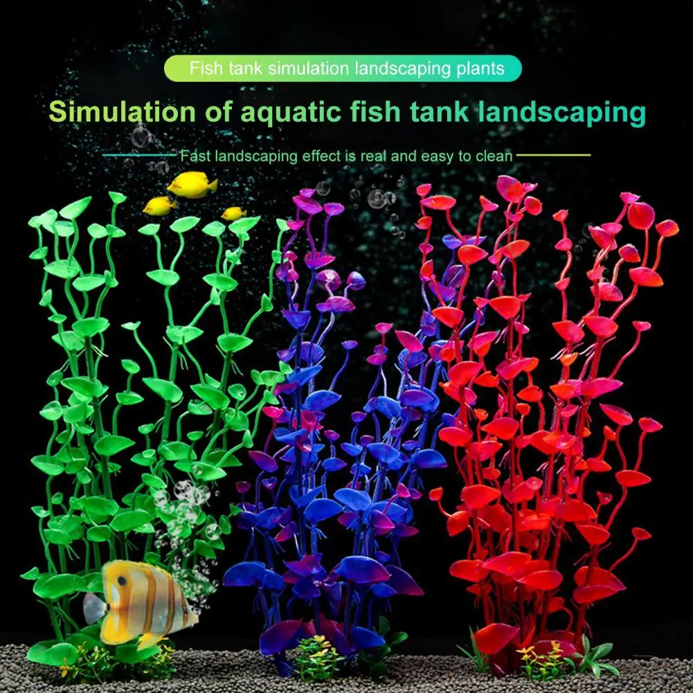 

Craft Long-lasting Fake Aquatics Plants Aquarium Decoration for Home Decor