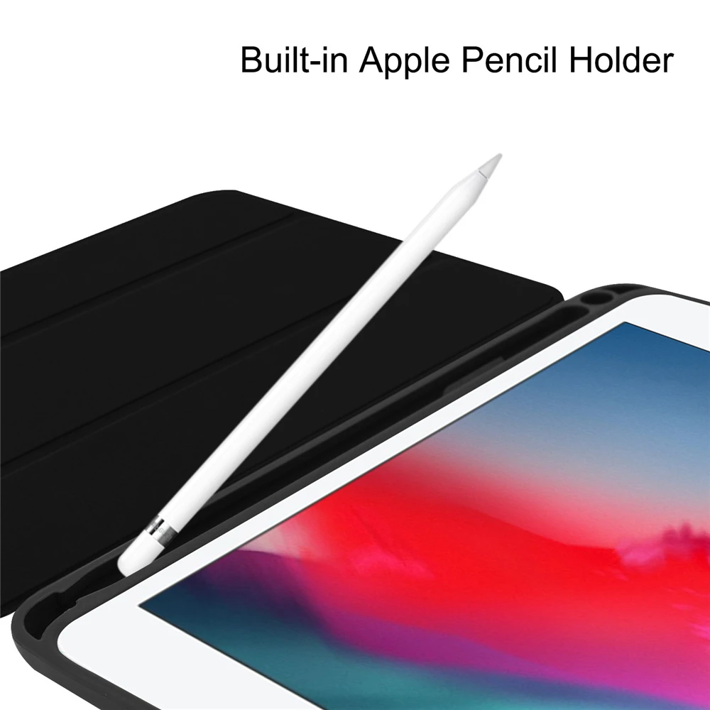 Для Apple iPad Pro 10 5 дюйма искусственная кожа силиконовый Умный Магнитный держатель