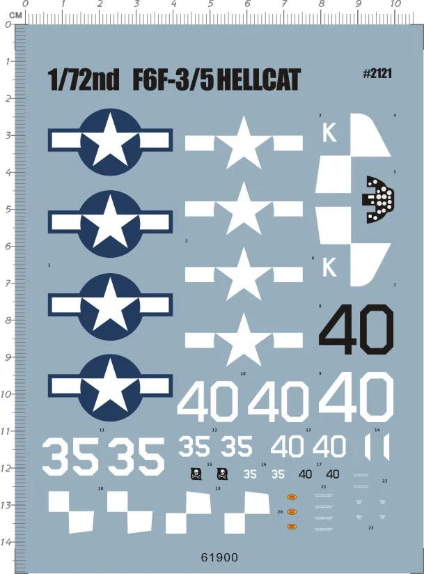Деталь до 1/72 WW II F6F-3 F6F-5 модель истребителя на базе авианосца Hellcat | Игрушки и хобби