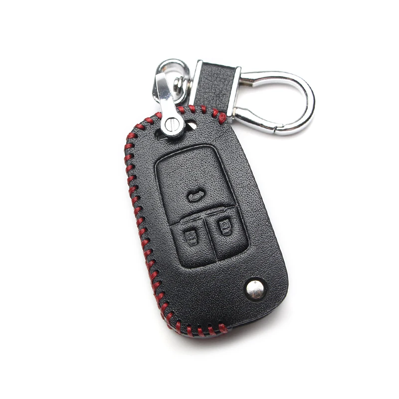 Кожаный чехол для автомобильного ключа Buick Lacrosse Encore Regal Chevrolet Cruze Captiva Opel Signum брелок