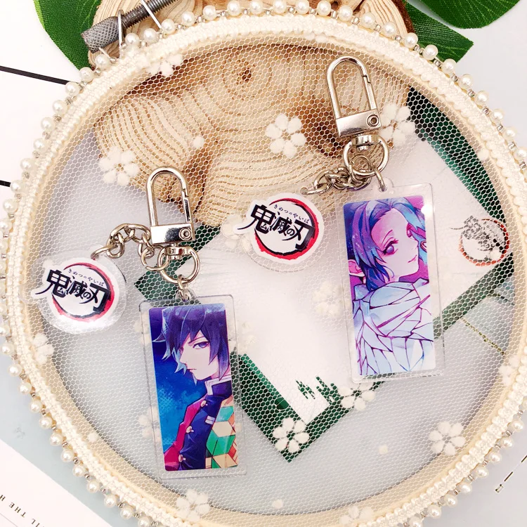 10 шт./лот аниме Рассекатель демонов: Kimetsu no Yaiba акриловые подвески Kamado Tanjirou Nezuko