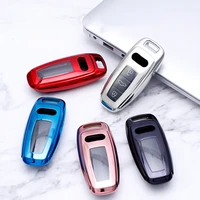 case colorful car key cover protector soft tpu for e tron a6 c8 a7 a8 q8 2018 2019 2020 holder protection accessories