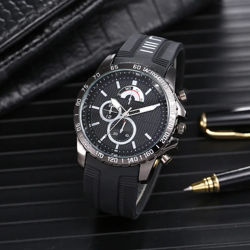 Мужские кварцевые часы известного бренда модные повседневные Роскошные