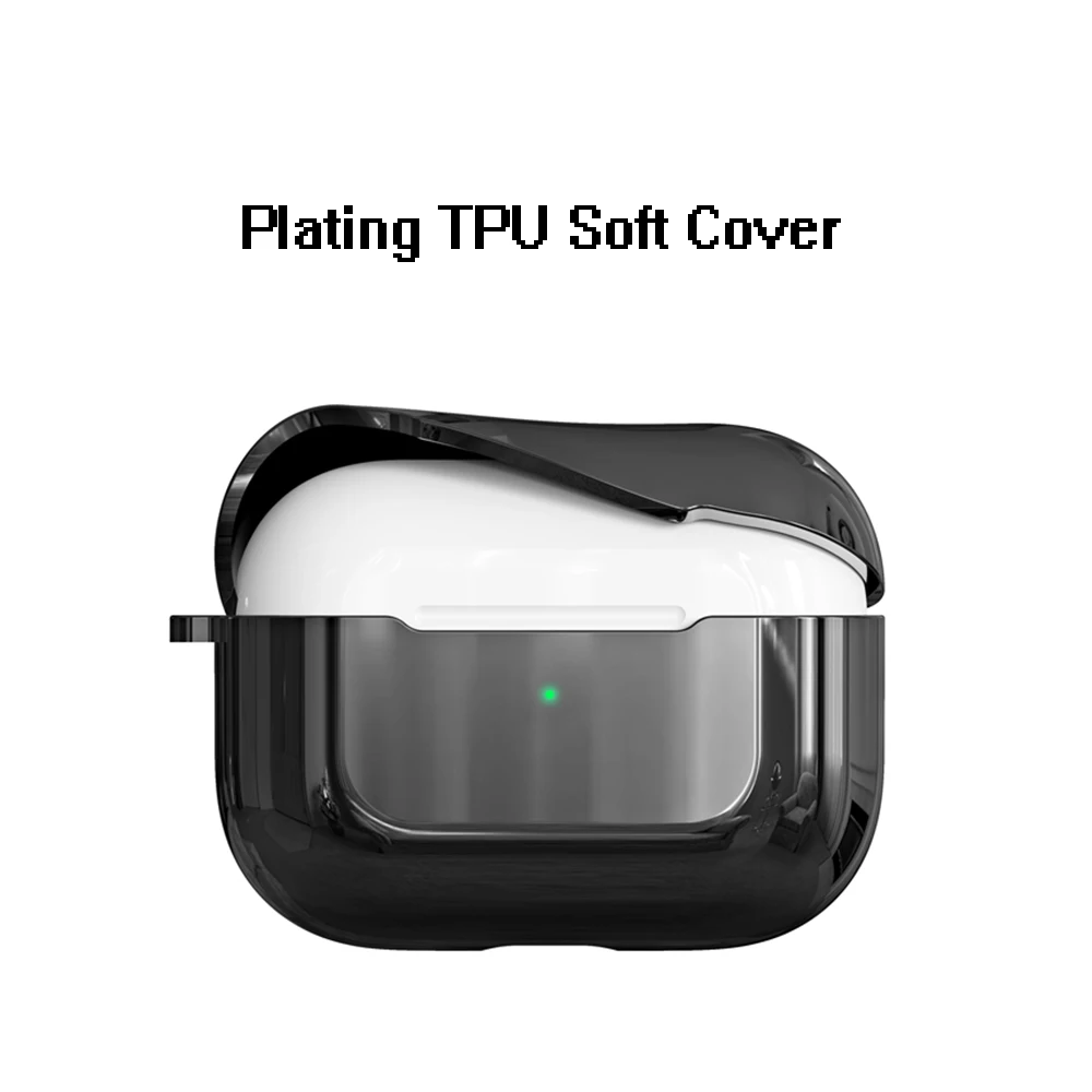 BFOLLOW Роскошная плакированная силиконовый чехол для AirPods Pro Airpods 1/2 Мягкий защитный чехол на заднюю панель из полиуретана Противоударная защитная задняя крышка с цепочкой для ключей