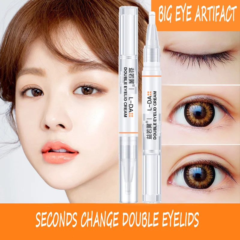 

1 шт. крем для укладки двойного века, невидимый фотокрем для укладки, влагостойкий двойной клей для век для больших глаз