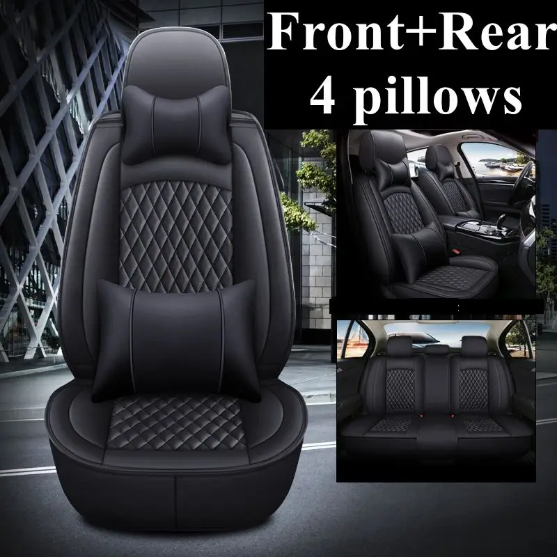 Передняя + задняя крышка автомобильного сиденья для Kia Sportage Ceed Soul Rio Cerato 3 Carnival Picanto