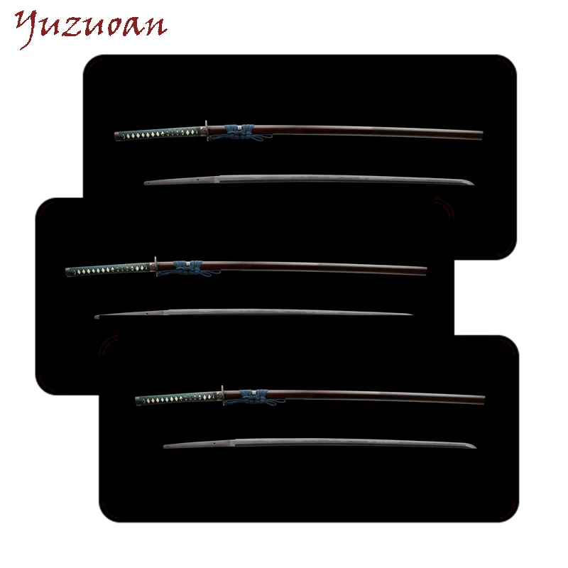 Yuzuoan 90X40 см волк Расширенный игровой коврик для мыши XXL Прошитые края водонепроницаемый резиновый коврик для мыши Keyboad коврик для CSGO DOTA