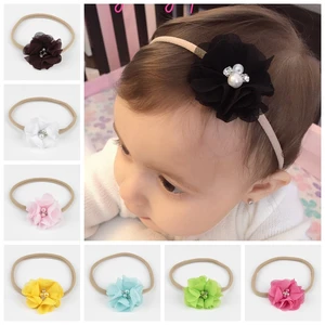 1 шт., шифоновая повязка на голову для девочек