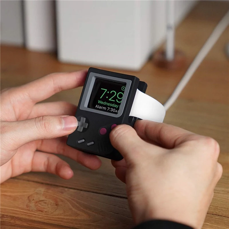 Подставка-держатель для часов Apple Watch 4 3 2 1 подставка силиконовая в стиле ретро iwatch
