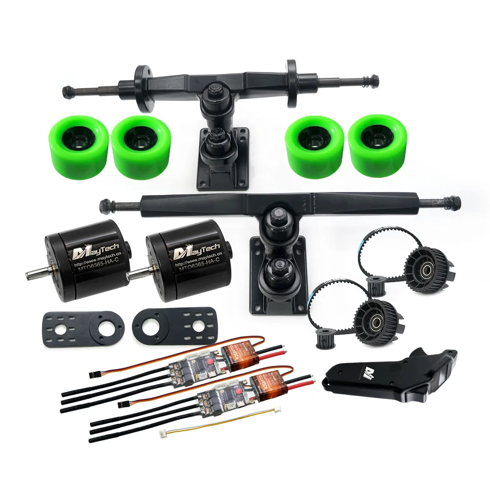 Электрический скейтборд Maytech комплект двигателя герметичный двигатель с датчиком Холла V6 на базе ESCs водонепроницаемый экран дистанционного управления V2