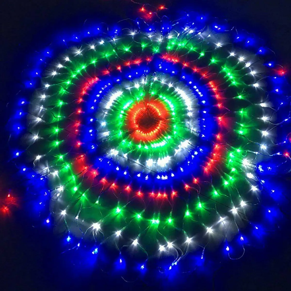 

3M 444LED Net Mesh String Light Peacock Outdoor Fairy Garland For Christmas Wedding New Year Party Home Window Garden Decoration