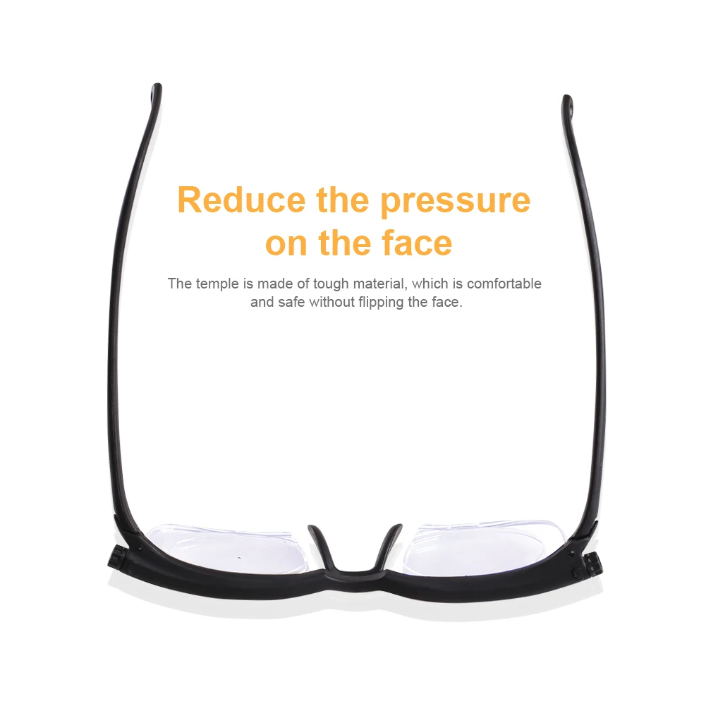 

New Adjustable Strength Lens Eyewear Variable Focus Distance Vision Zoom Glasses Protective Magnifying Glasses With Storage Bag