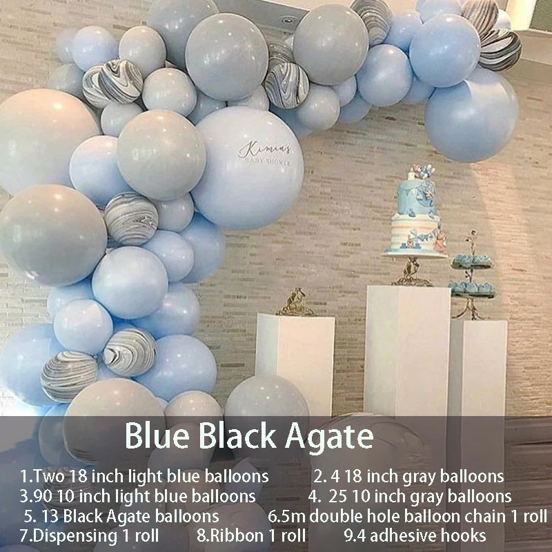 

Balloon Chain suit Macaroon Latex Wedding Room Decoration Birthday Party Decoration 066
