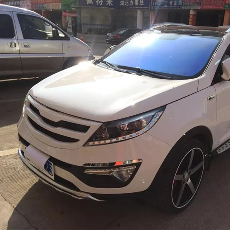 Гриль из углеродного волокна для Kia Sportage R Racing передний центральный гоночный