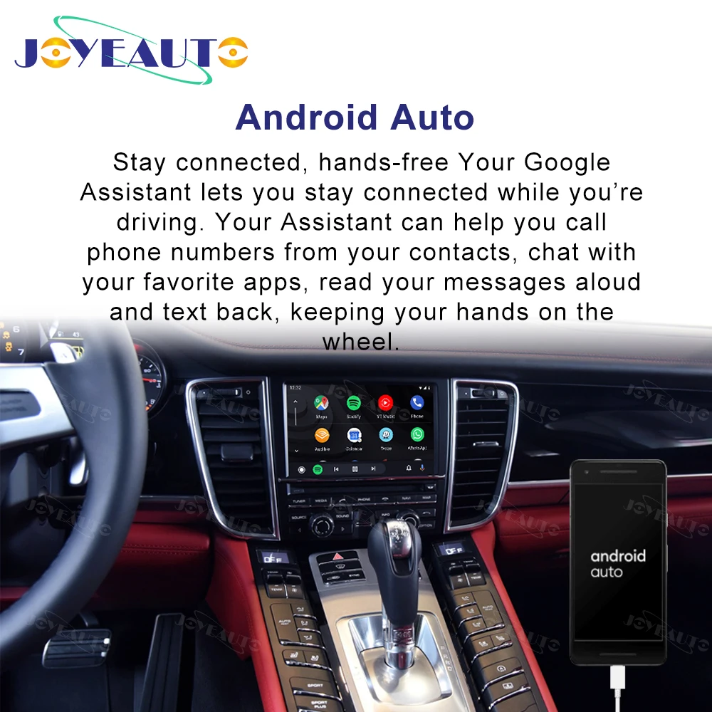 Joyeauto Wifi Wireless Apple CarPlay for Porsche Cayenne Macan 911 PCM3.1 Car play Adapter Android Auto Mirroring For Panamera