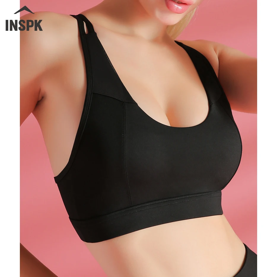 Женское Спортивное нижнее белье бюстгальтер для йоги и фитнеса 4 цветов Женский