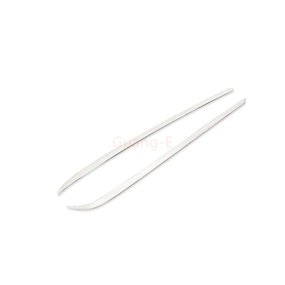 For Toyota Highlander 2015 2016 2017 Car Sticker Side Cover Front Head Glass Windshield A Column Lamp Frame Trim 2pcs | Автомобили и