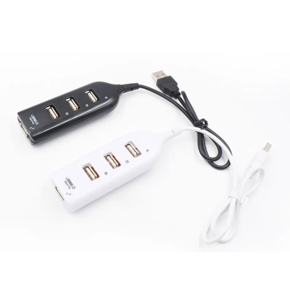 4-USB Port High Speed HUB Splitter For U Disk Card Reader Personal Computer Laptop Data Transmission Power |