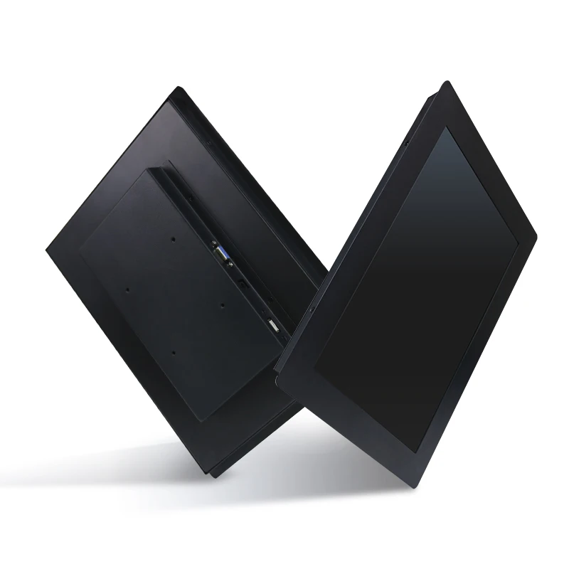 industrial computer lcd monitors 15 6 дюймов ЖК дисплей монитор планшета VGA/HDMI/DVI/USB 1366*768
