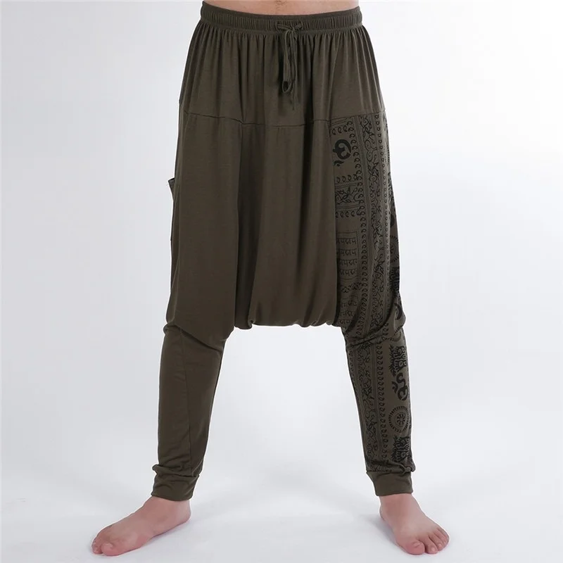 

Брюки мужские с принтом, уличная одежда в стиле хип-хоп, Длинные повседневные штаны свободного покроя, штаны-султанки, брюки-джоггеры, больш...