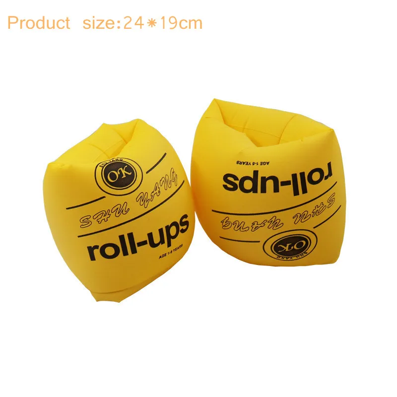 

New Thickening Ok Inflatable Arm Ring Children Adult Water Sleeve Ring Beginner Swimming Arm Floating Ring Summer Water Fun Toy