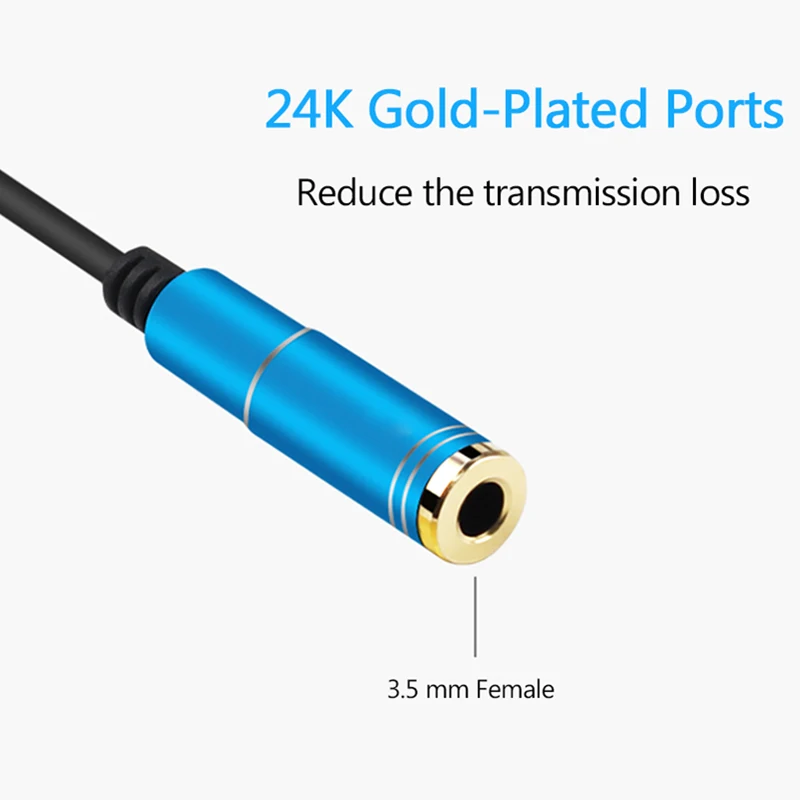 Лидер продаж разветвитель для наушников компьютера разъем 3 5 мм на 2 двойных