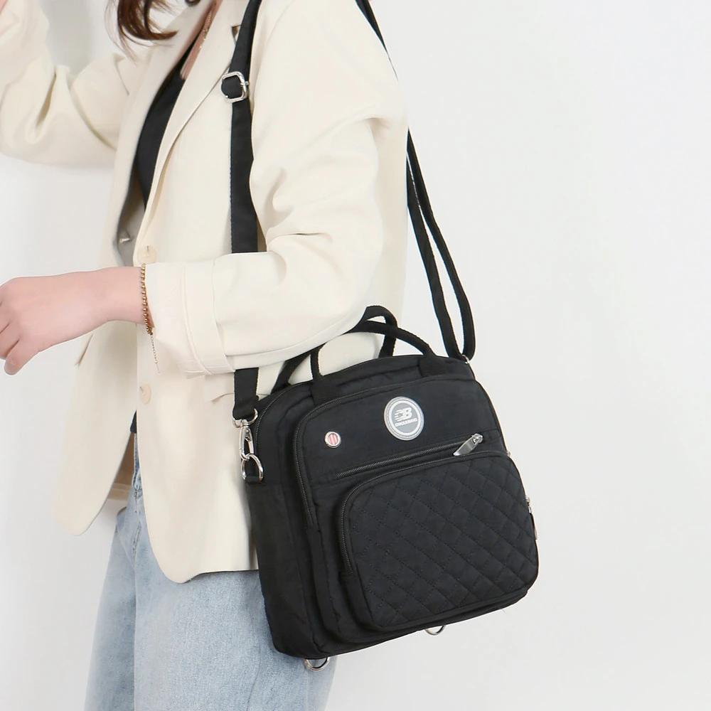 Рюкзак женский водонепроницаемый нейлоновый на молнии|Женские рюкзаки| |