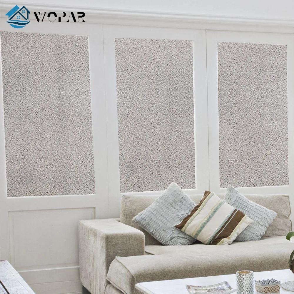 Виниловая матовая пленка на окна водонепроницаемая наклейка стекло 30/45/60 см для