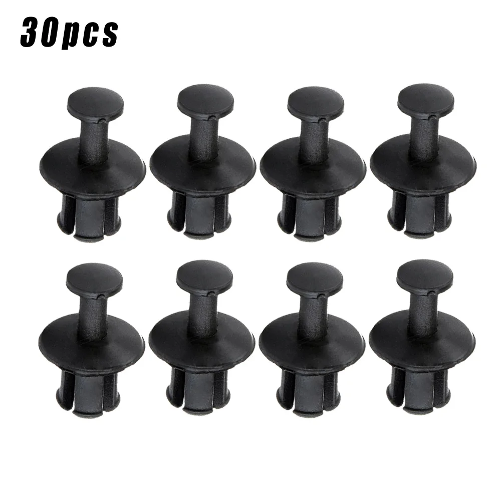

Replacement Fender Retainer Auto Black Car Clips Door For BMW Hood Nylon Set