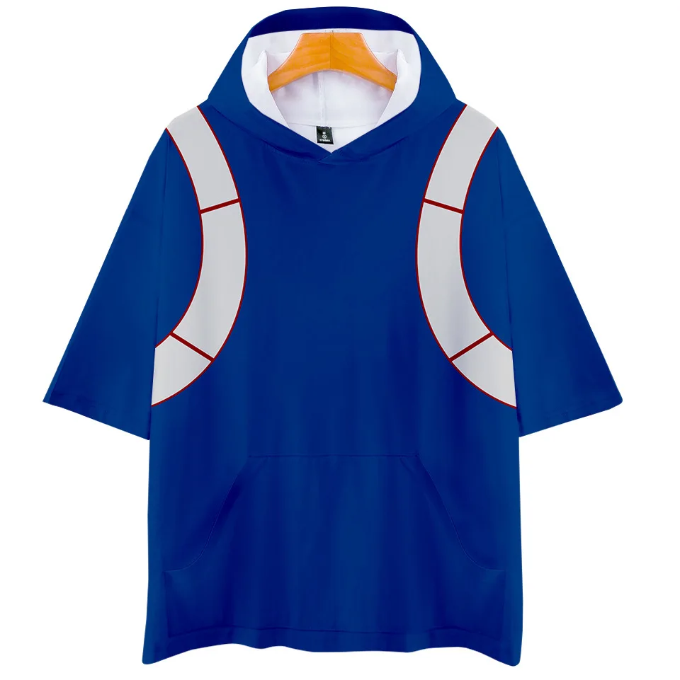 Мидория изуку мультфильм Streatwear Мужская футболка аниме вечерние костюмы для