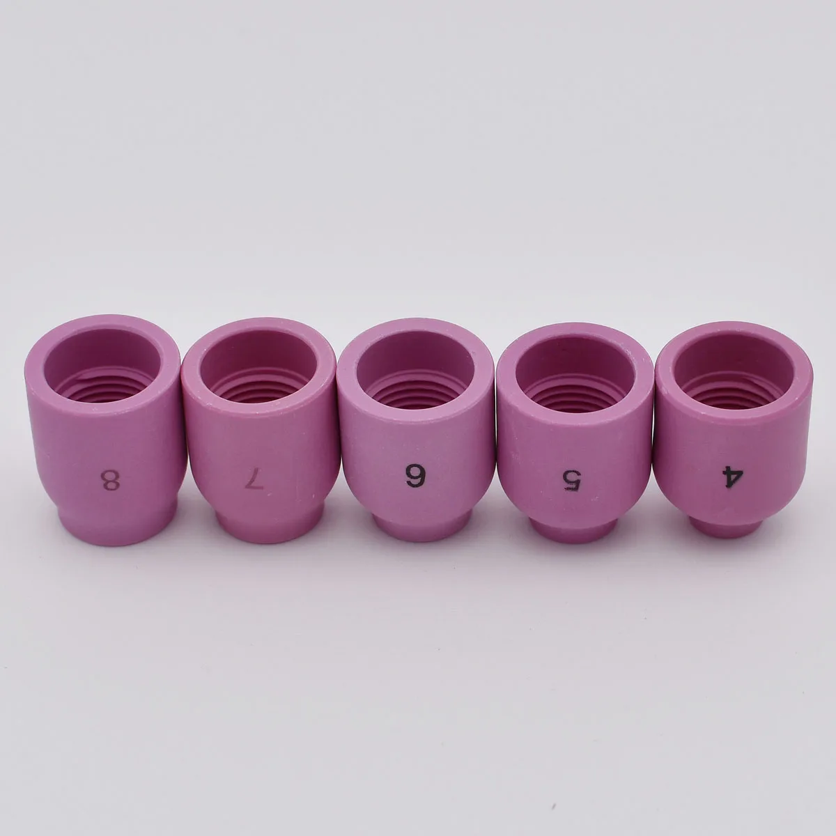 10 шт. TIG газовой линзы Керамика чашки 53N58 53N59 53N60 53N61 53N61S #4 #5 #6 #7 #8 для сварочный