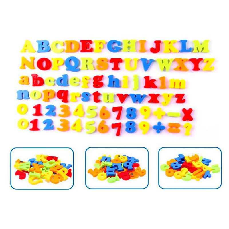 78 шт. наклейки на холодильник магнитные буквы цифры и алфавит магниты подарок для