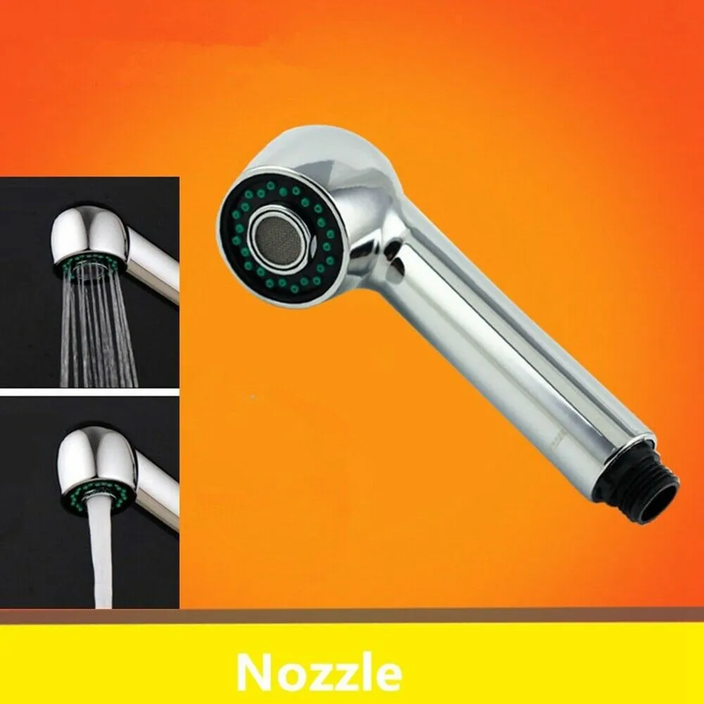 

2 Function Replacement Pull Out Spray Shower Head Kitchen Mixer Tap Setting Brushed Nickel With Toggle Button Faucets
