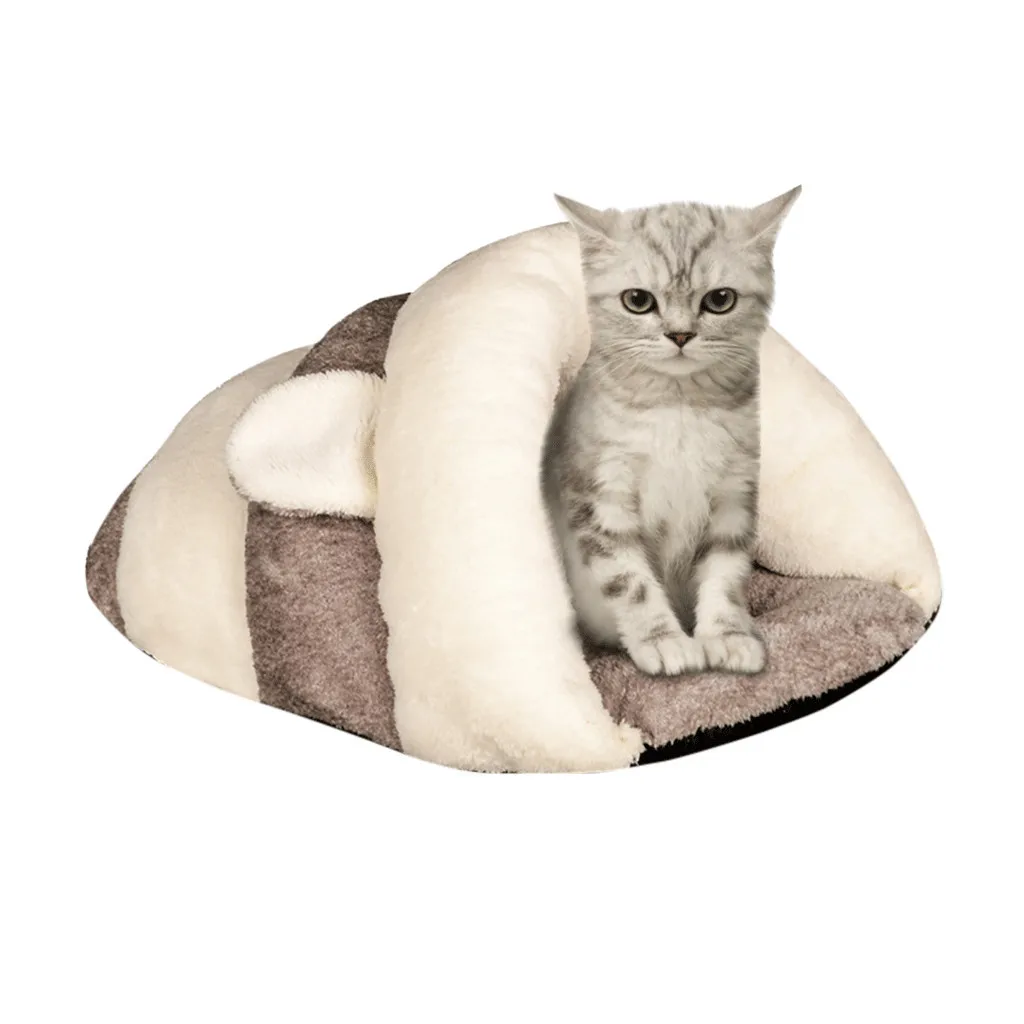 Новые Симпатичные закрытое будка для собак домашних животных мусора при