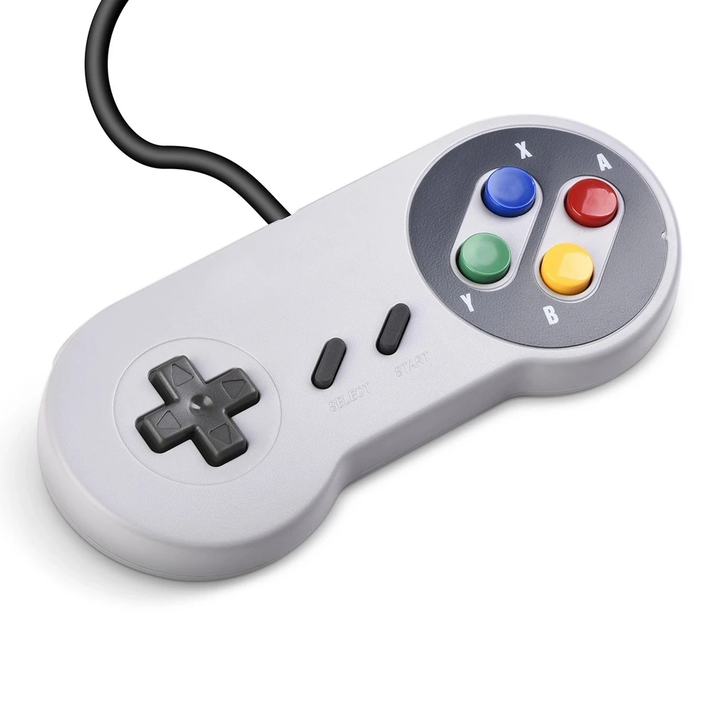 Фото USB-контроллер для классического Super Nintendo NES SNES Famicom джойстик джойстика геймпад USB-контроллер для классического Super Nintendo NES SNES Famicom джойстик джойстика геймпад