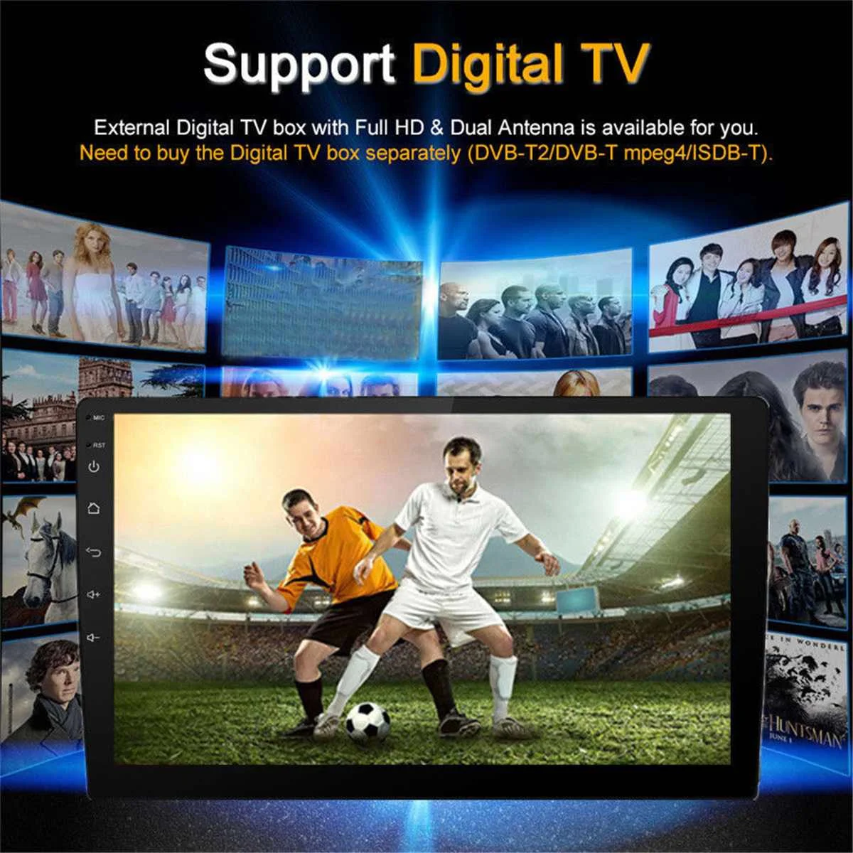 

9 inch For Android 8.1 Car Stereo 2 Din GPS bluetooth WIFI NO DVD Player Radio For HONDA CRV 2007-2011 Car Multimedia Player