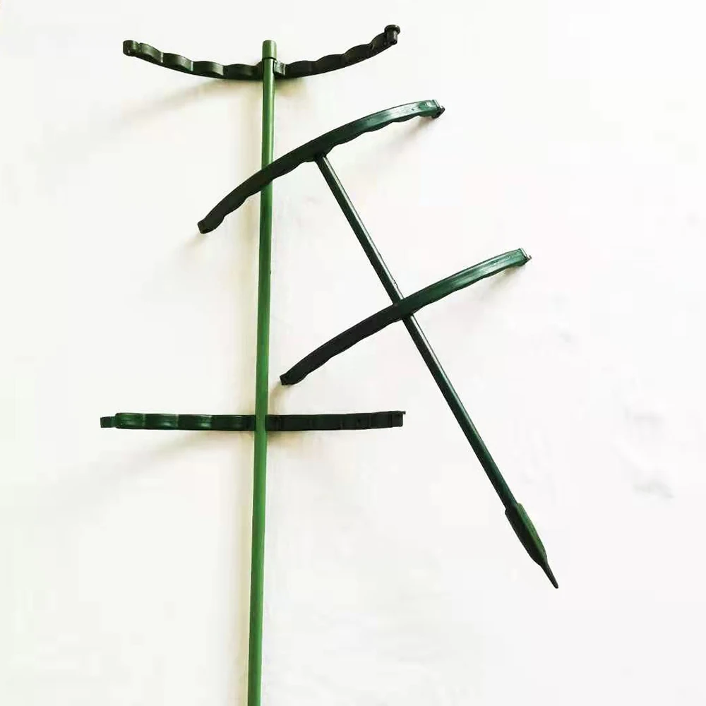 garden plant support cage plie flower stand holder plastic semi circle green house orchard rod household gardening bonsai tool free global shipping