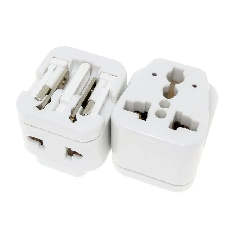 

(5 PCS ) 2 IN 1-Mini Universal Travel Adapter Change US/AU/China/UK/EU/Japan/Italy plug... with Voltage Indicator WONPRO WAT